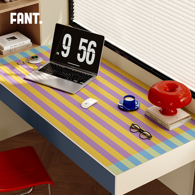 嬉皮俱乐部书桌垫学生儿童学习专用护眼轻奢高级感写字台桌垫桌布