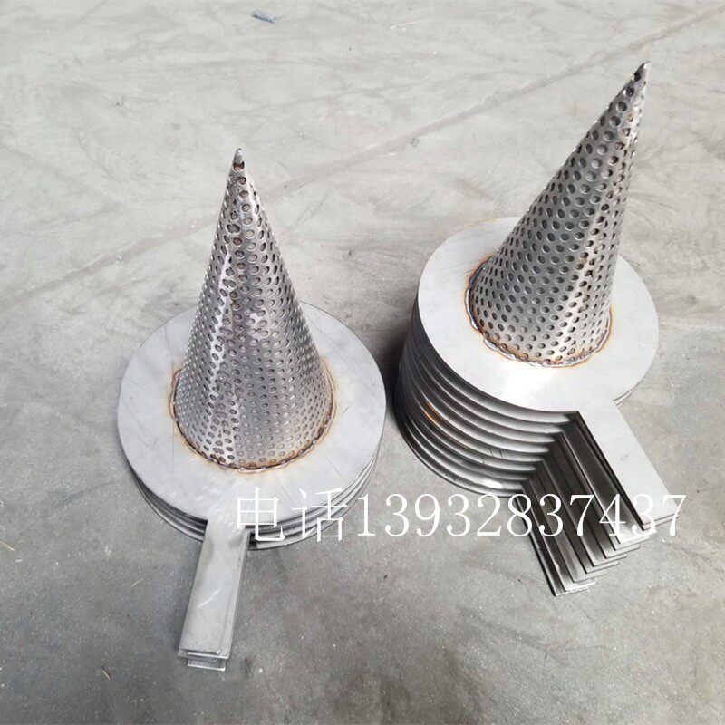 304/316L不锈钢锥形过滤器DN100/DN150工业过滤网管道临时过滤网