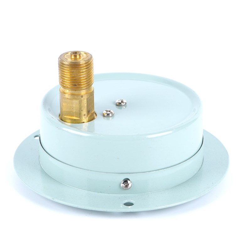 可代检红旗仪表轴向带边100表盘压力表Y100ZT空调水油气压1.6MPA