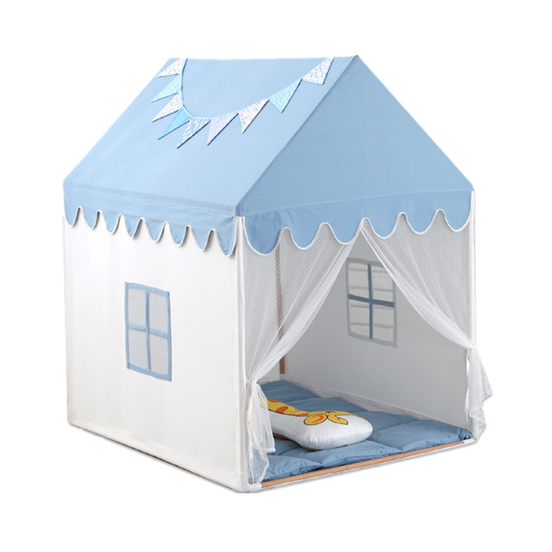 超大儿童帐篷框架 室内宝宝小房子帐篷公屋 diy实木支架游戏屋