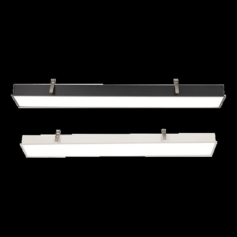 led嵌入式长条灯无缝拼接铝槽线条灯 办公室会议室天花暗装条形灯