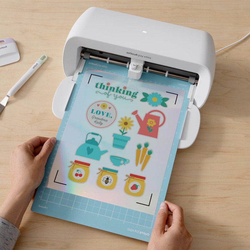 Cricut Joy Xtra 新款智能切割机刻字机寻边机 切割尺寸A4 白色