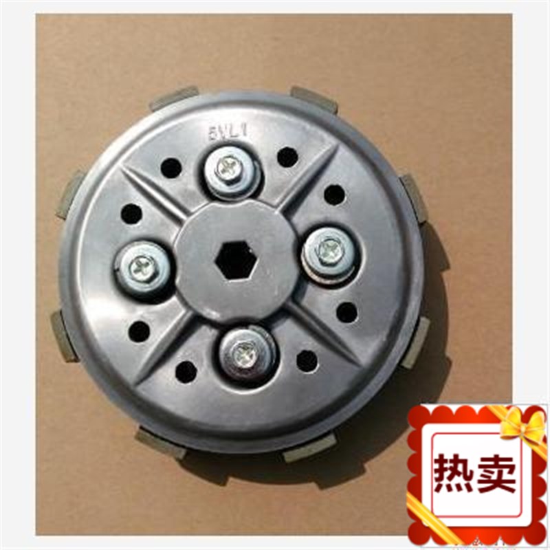 适用建设摩托JS125-6F(V6)标准版 离合器总成 摩擦片五片
