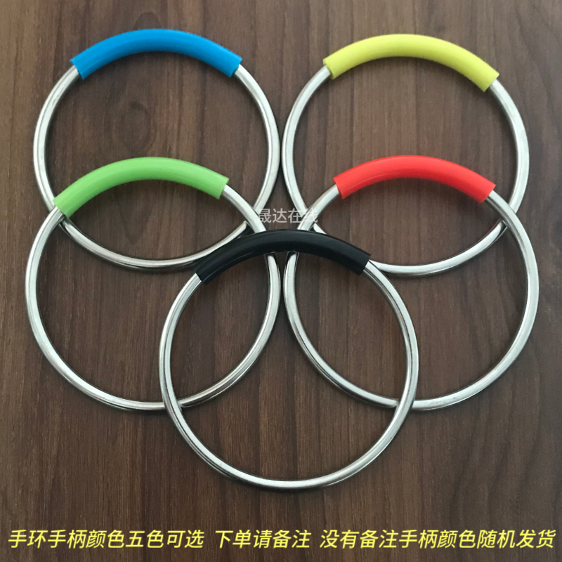 简易金属大手环钥匙串挂扣标记牌钥匙圈环车行创意钥匙盘多地包邮