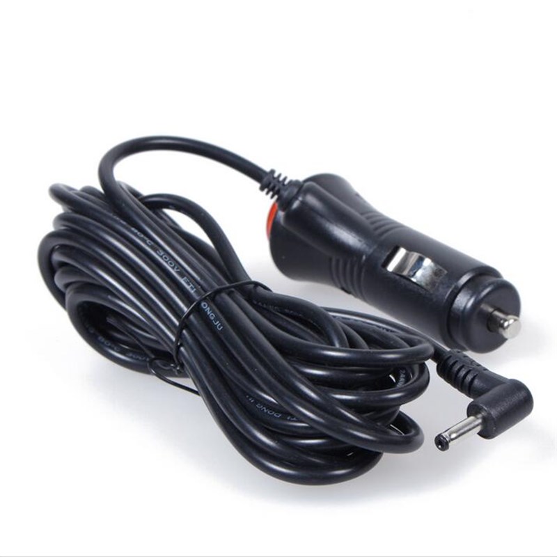12v24V电子狗行车记录仪电源线一体机数据usb车充线长带开关