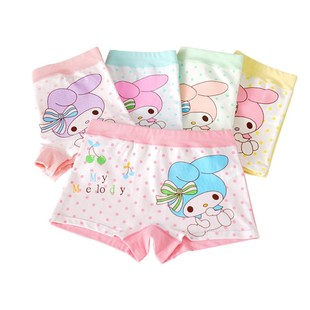 女童儿童内裤 4宝宝透气5学生6女孩7大中童8岁 2纯棉3平角抗菌短裤