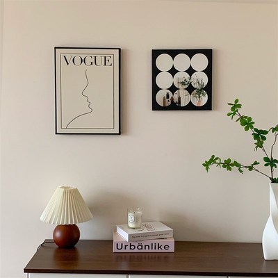 高级感软装入户玄关装饰品摆件画轻奢客厅电视餐边柜鞋柜小众家居