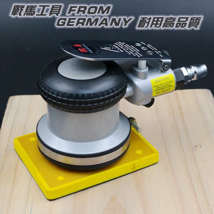 战马 812气动方形磨光砂纸机砂震打磨抛光磨灰机拉绒底盘