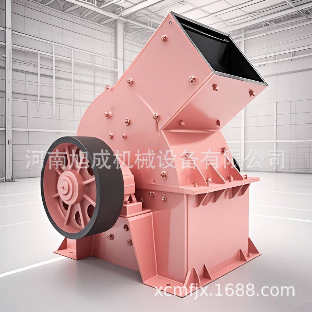 移动锤式破碎机小型建筑垃圾打砂机柴油锤破制砂机