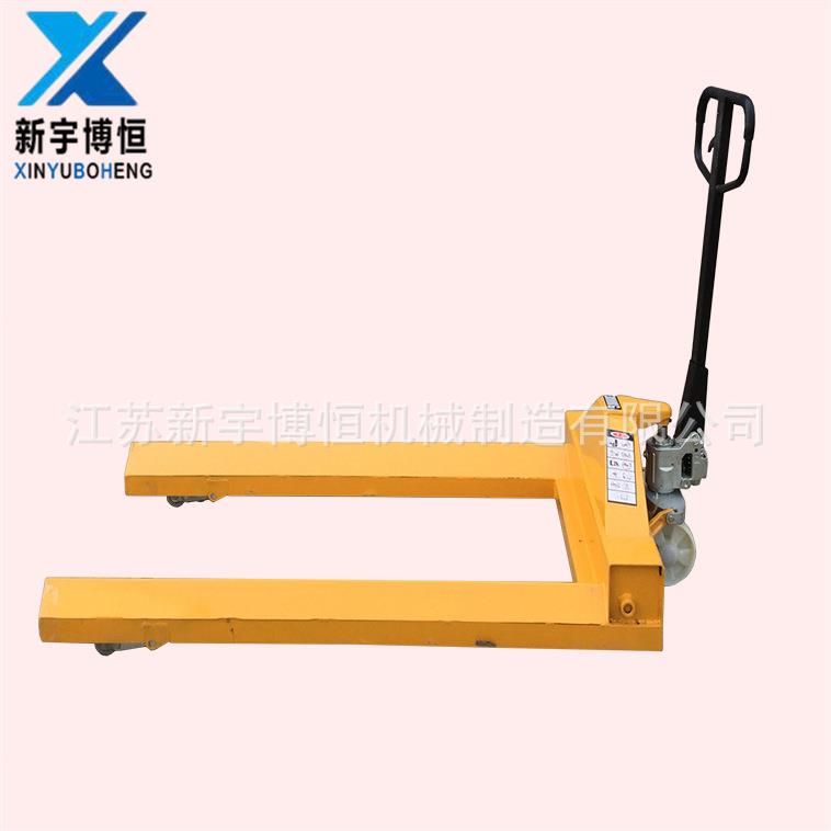 纱辊托盘搬运车|纺织专手推车|手拖叉车|纸筒液压车|盘头车