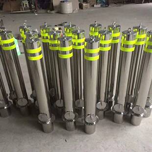 不锈钢挡车柱警示柱路桩可拆卸防撞柱隔离柱反光柱活动立柱止车柱