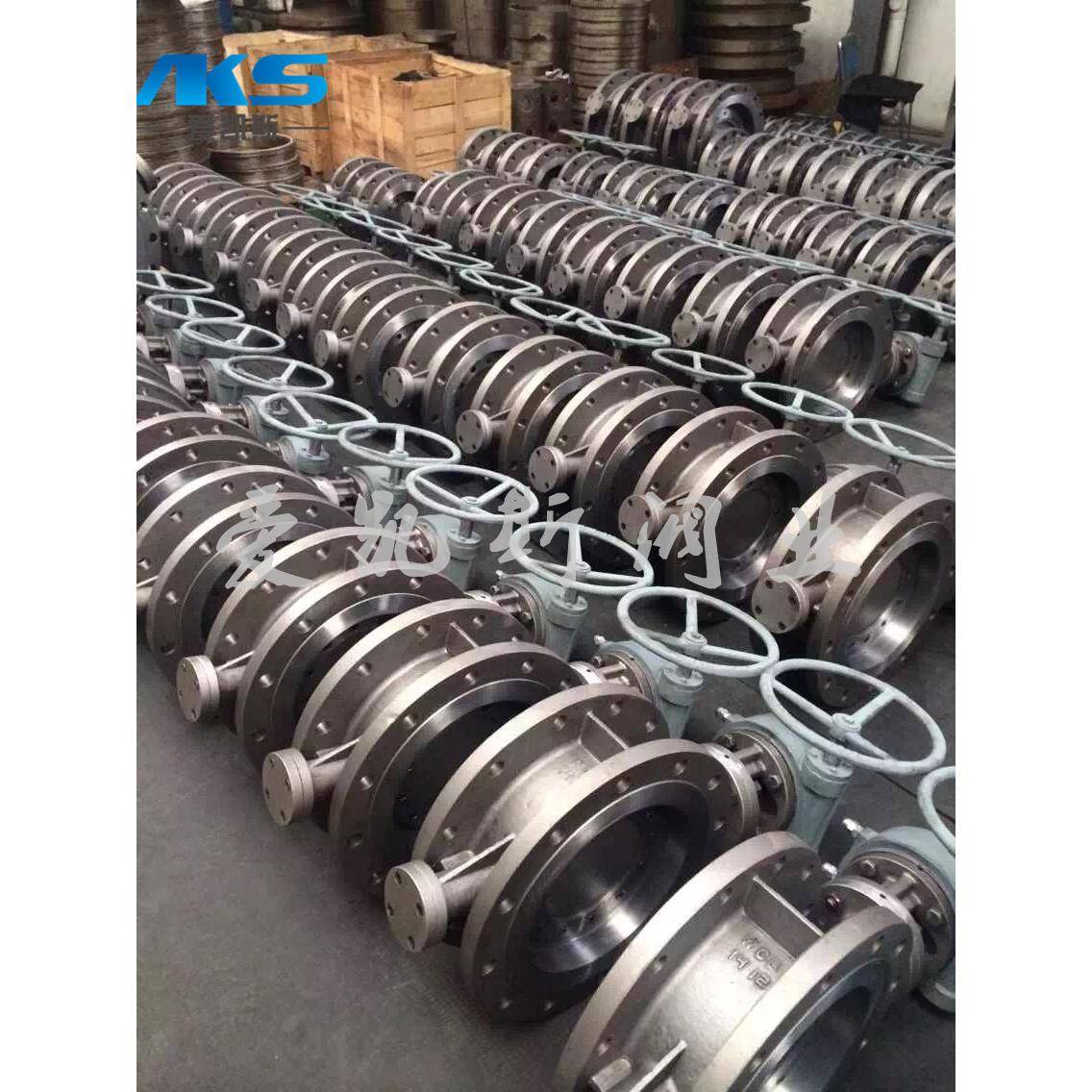 厂家直销偏心法兰碟阀软密封偏心法兰碟阀D343H-6/10/16/25C