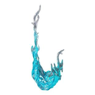 饰品客厅摆件样板间软装 透明水花抽象雕塑玄关桌面装 酒店大堂摆设