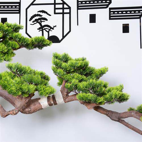 仿真松树人造假松柏树仿生绿植假树造景塑料植物大型仿真落地松树