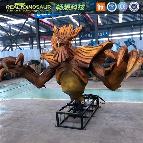 鬼屋NPC万圣节迅游展树怪模型大树怪物机模电动树怪雕塑摆件装饰