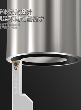 端面槽 大切深挖槽刀杆 圆孤端面槽刀STFCR2020K30-200 2525M50