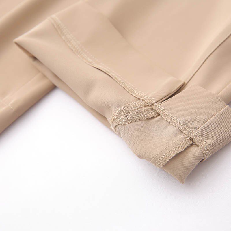 大码女裤胖妹妹垂感黑色直筒西裤2024新款高级感窄版阔腿裤200斤