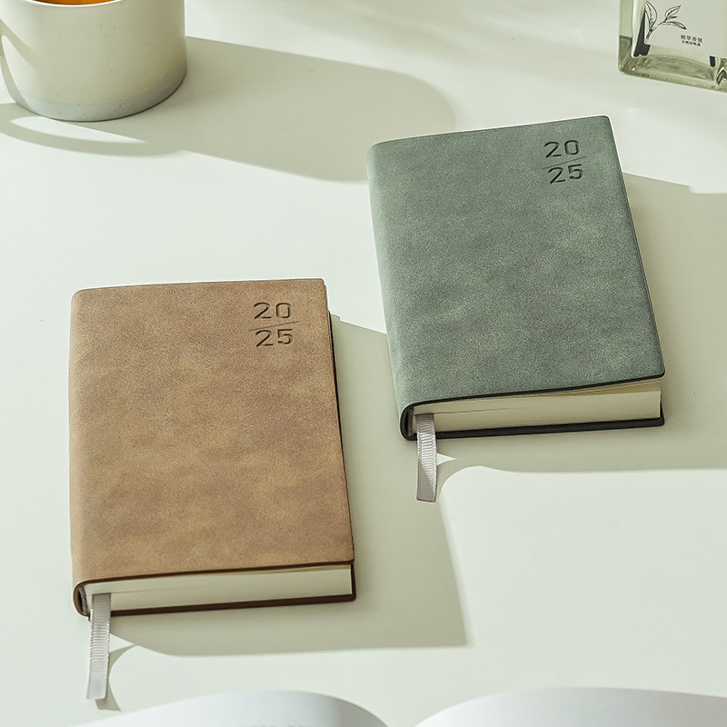 羊巴皮a6小本2025年日程本周计划本新款随身便携高颜值定制可印lo