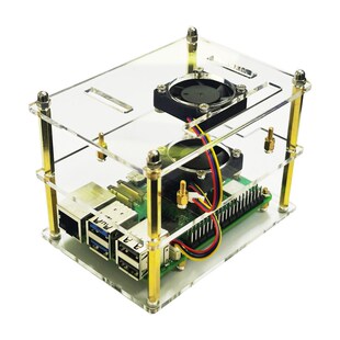 树莓派5 透明亚克力外壳多主板多层堆叠加自由组装集群架子带风扇