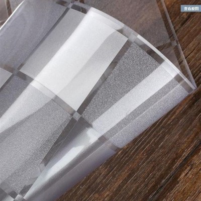 透55*55透明塑料正方形桌布防水防烫桌垫胶垫加厚茶几垫子家用PVC