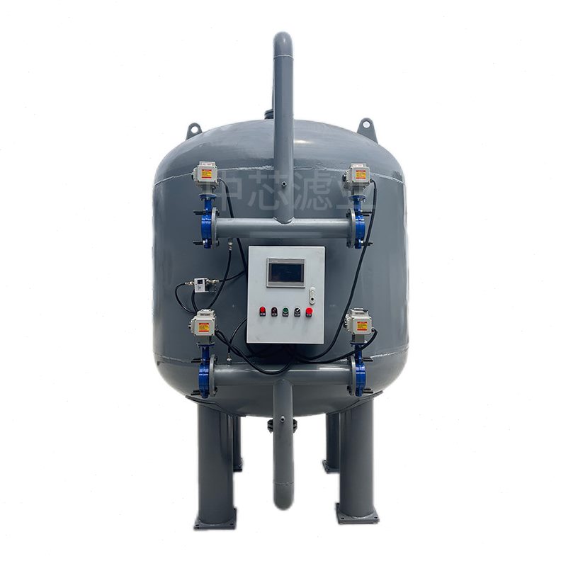 中芯滤业 碳钢石英砂过滤器 污水过滤多介质过滤器