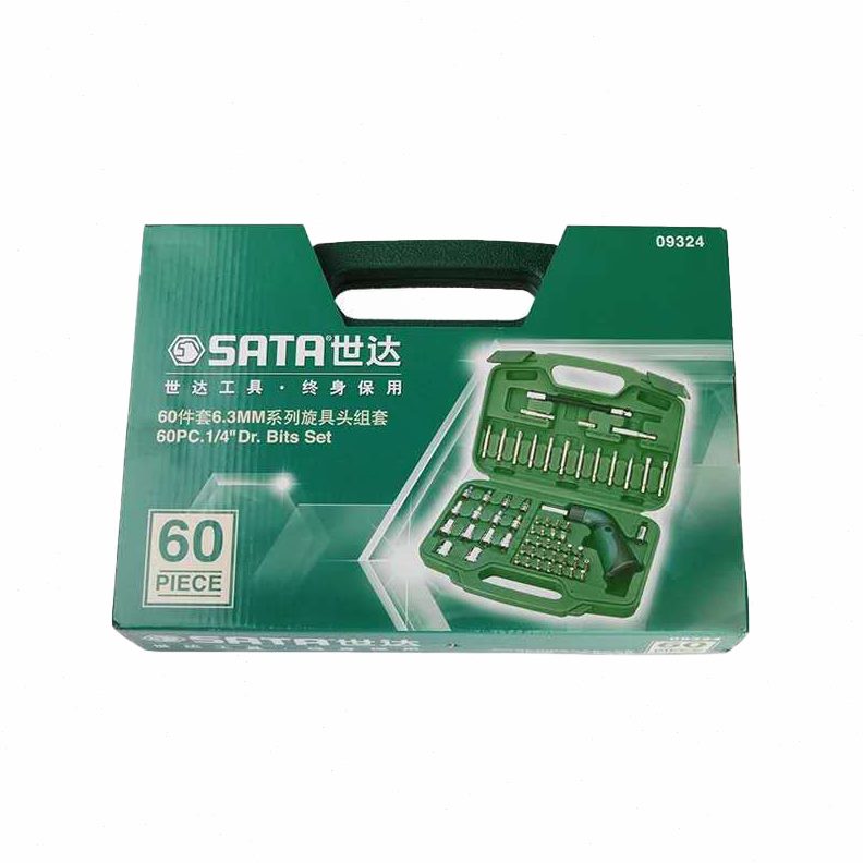 甄选世达工具6.3/8MM系列及套筒旋具头组套批头套装09324 09326 0