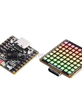 ESP32-S3开发板RGB-LED矩阵WiFi蓝牙陀螺仪姿态传感器QMI8658C
