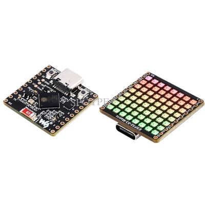 ESP32-S3开发板RGB-LED矩阵WiFi蓝牙陀螺仪姿态传感器QMI8658C