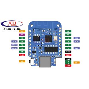 LOLIN D1 Mini V4.0.0 - ESP8266 4MB WIFI 开发板