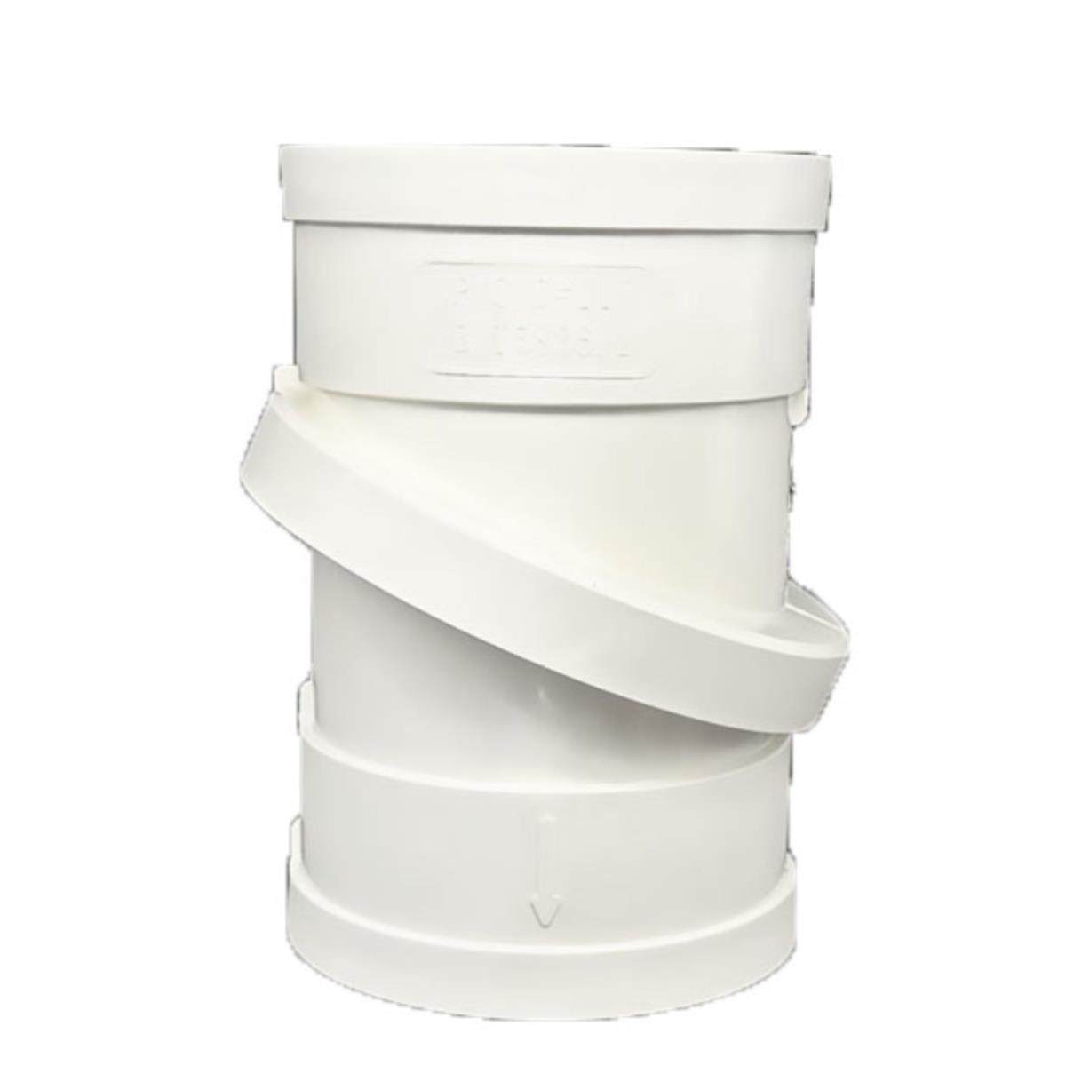 PVC旋转直接可360度万向弯头管箍排水管件160下配件接头50 75 110