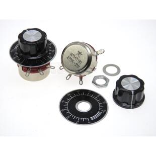 WTH118-1A 2W单圈碳膜电位器2K2 4K7 10K 100K150K 220K 470K560K