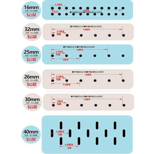 30mm圆孔书桌洞板置物配件塑料笔筒挂钩收纳盒托盘挂篮纸巾盒卡扣