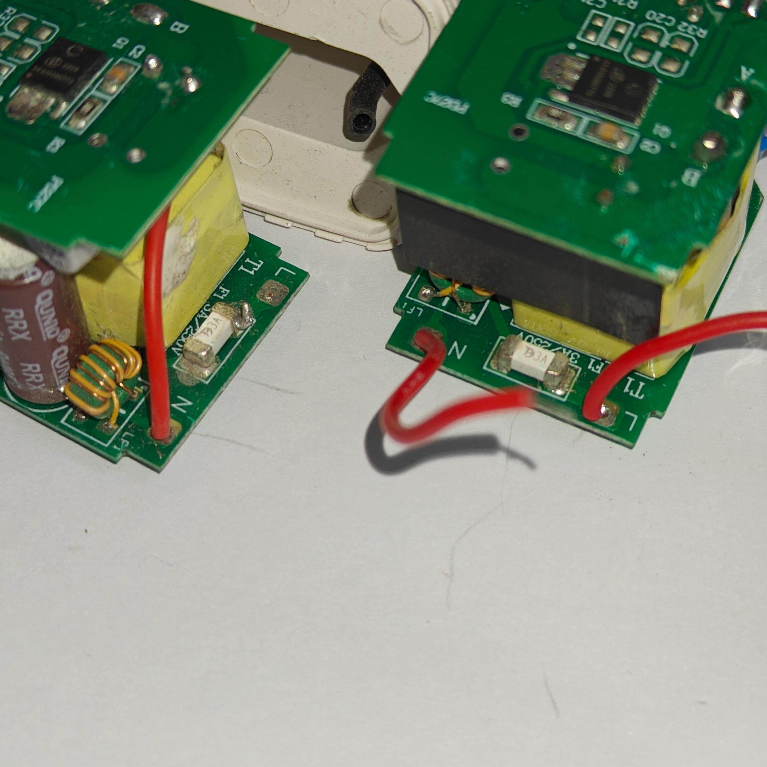 拆机快充电路板 当研究品拆芯片玩 返修电源主板 SC1738C 3368