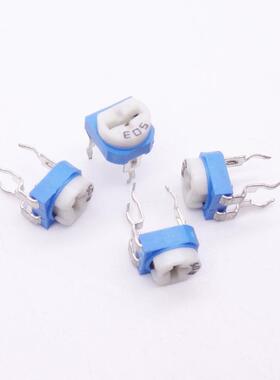 RM065 RM063蓝白可调电阻电位器10K/1/2K/1M/20/50/100欧102/103
