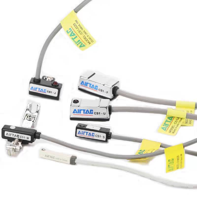 亚德客磁性开关CS1-J CS1-G CS1-F CS1-U CS1- H-M020气缸传感器