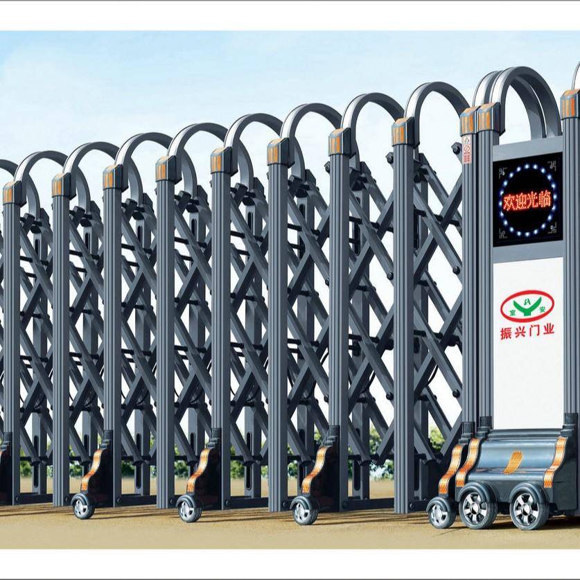 ST205电动伸缩门厂家供应铝合金高品质电动防盗伸缩门