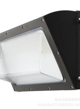 A户外半截光LED壁灯45-180W工厂直销压铸铝外壳玻璃PC透镜170lm/w