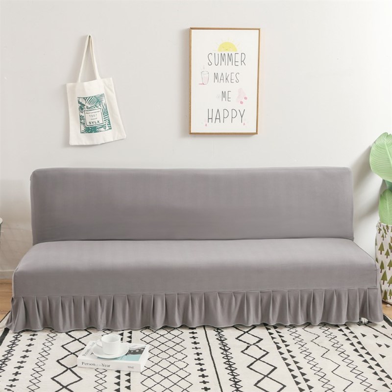 通用折叠沙发床套罩无扶手简易沙发布全盖布垫巾万能沙发套罩全包