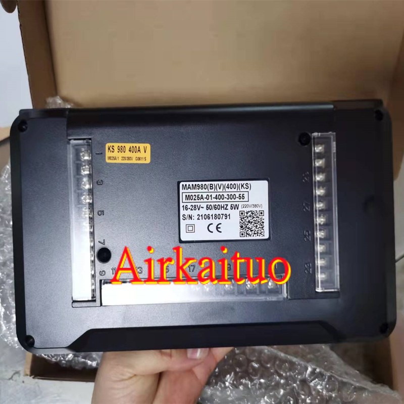 原厂MAM-980A开山螺杆空压机控制器电脑板显示器一体式控制面板