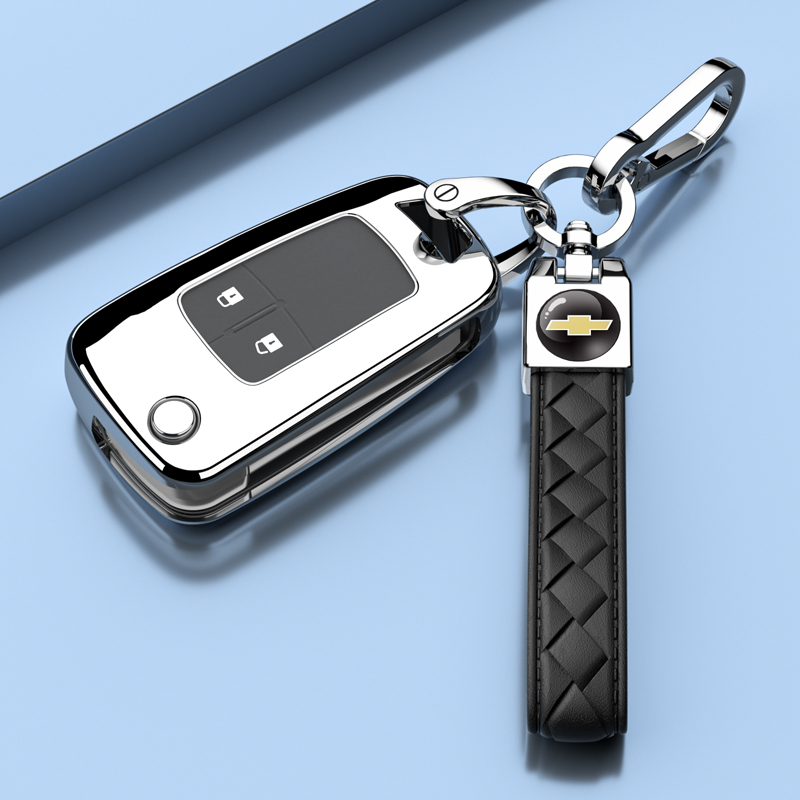 雪佛兰赛欧3钥匙折叠保护外壳扣15包车链1618款男女士