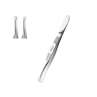 小捏子夹胡子小镊子拔毛拔黑头去倒眼睫毛粉刺眉夹胡须列子男女。