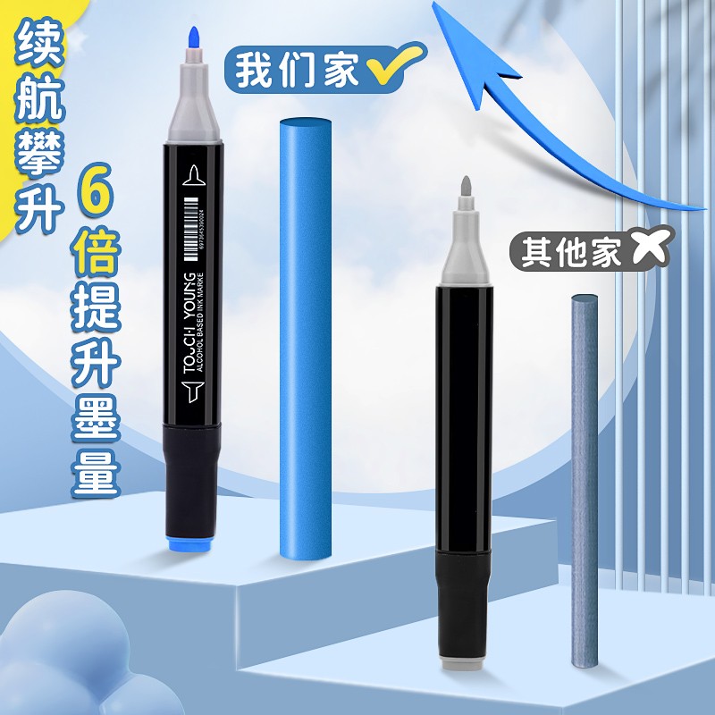 水彩笔儿童可水洗无毒小学生专用彩笔儿童幼儿园绘画画笔套装美术