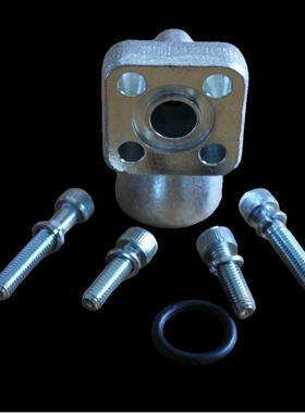 意大利OMT齿轮泵油口法兰RIA系列碳钢法兰