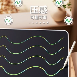 儿童液晶画画板手写板涂u鸦手绘画家用黑板宝宝写字板大尺寸可
