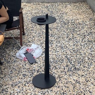 家用客厅办公室商用落地 烟灰缸高级感轻奢小众创意高档茶台个性