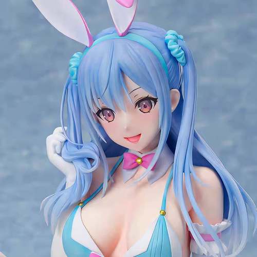 智漫城Native美少女系列 湖月艾丽娜兔女郎坐姿手办 动漫机箱摆件