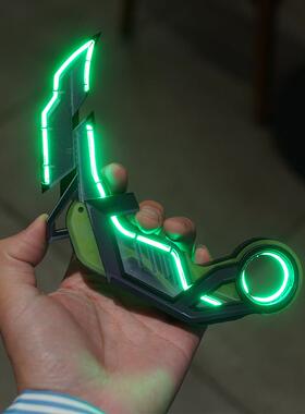 Rgx显卡爪刀无畏合同周边英勇模型Cosplay道具发光武器无刃