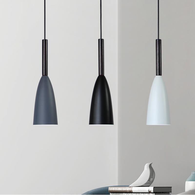 北欧餐厅吊灯三头现代简约家用饭厅创意吧台咖啡厅餐桌灯中山灯具