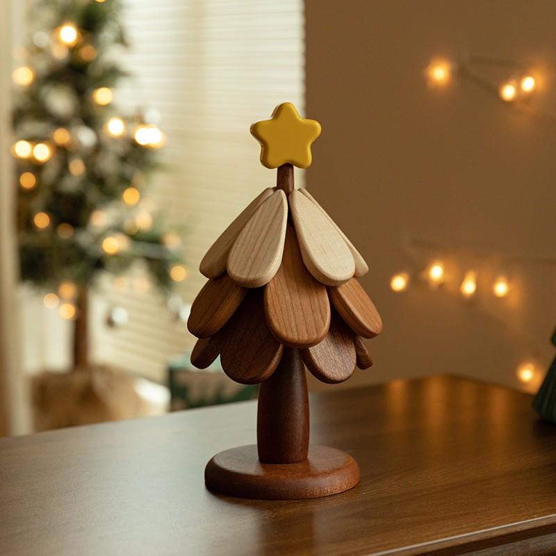 餐垫隔热垫一棵树桌垫杯垫碗垫防烫垫实木质创意摆件乔迁礼物实用