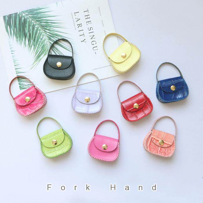 叉子手工多彩mini耳机包材料包彩色挂饰钥匙挂件手工头层成品,服饰配件/皮带/帽子/围巾,DIY编织材料包,淘宝优惠券,粉丝福利购,淘宝优惠卷